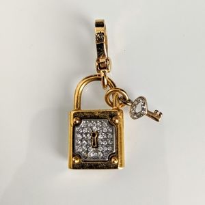Juicy Couture Jewelry - Juicy Couture lock and key charm Juicy Couture Jewelry - Juicy Couture lock and key charm